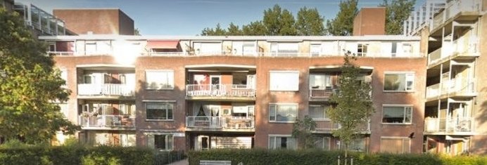 Flat Landzicht op de Landscheiding den Haag Mariahoeve